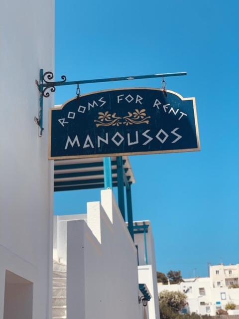 Manousos Rooms Adamantas (Milos) Exterior foto