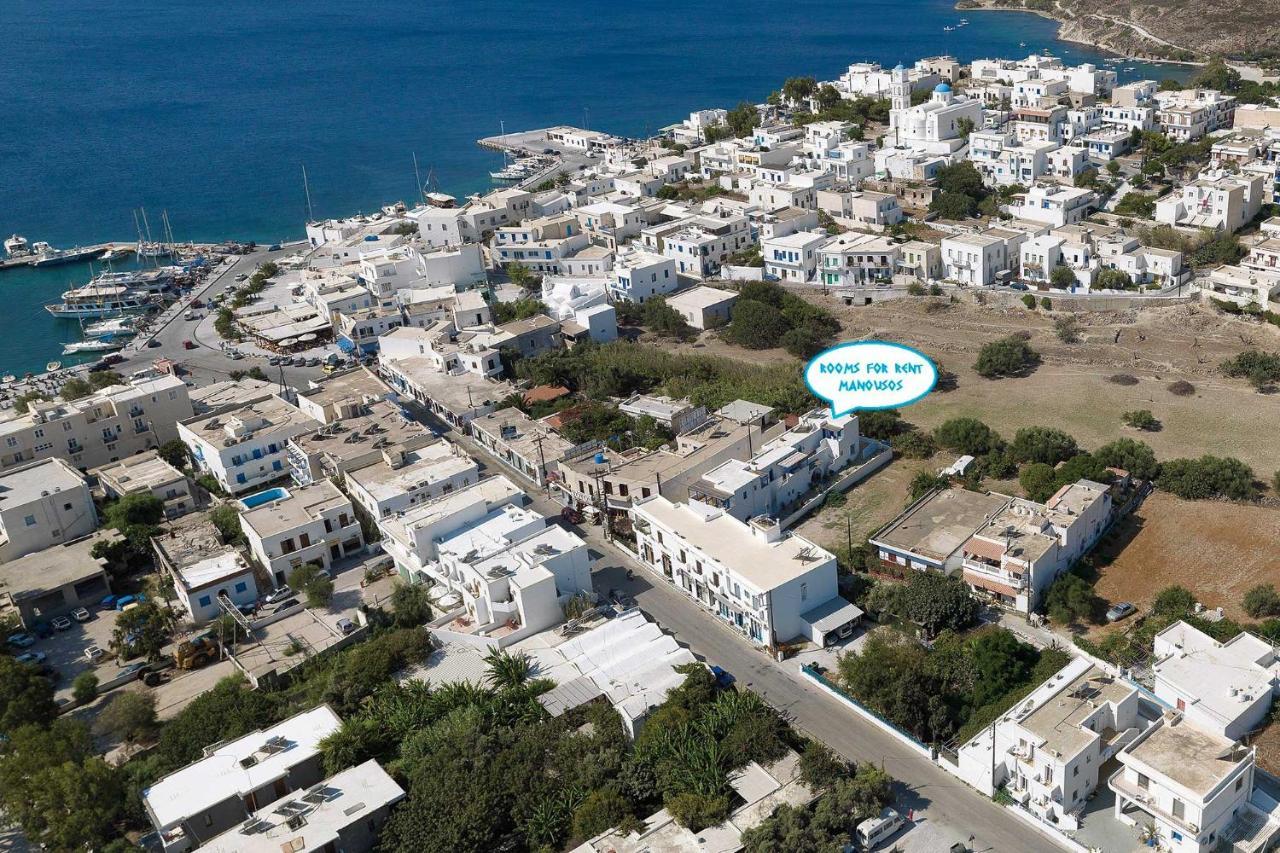Manousos Rooms Adamantas (Milos) Exterior foto